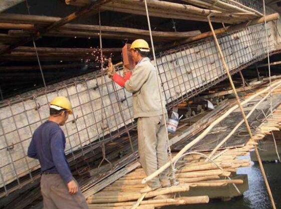 加固施工現(xiàn)場